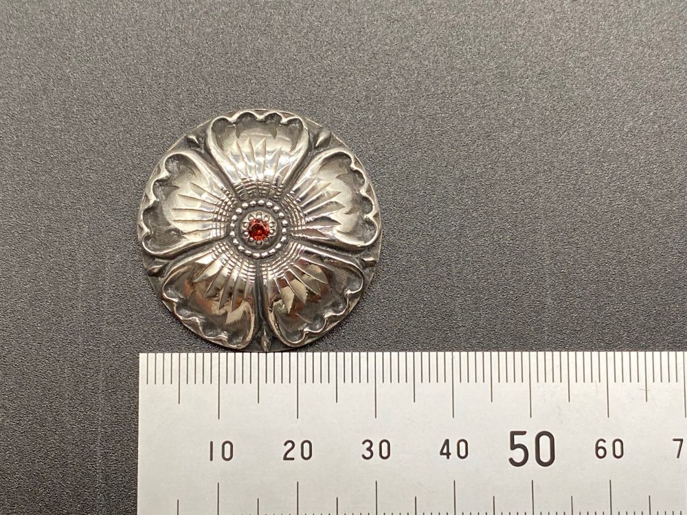 CA‐CONCHO 31 SILVER & SYNTHETIC RUBY - 画像 (3)